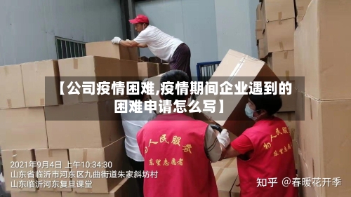 【公司疫情困难,疫情期间企业遇到的困难申请怎么写】