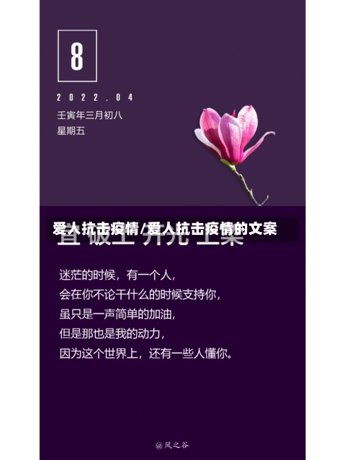 爱人抗击疫情/爱人抗击疫情的文案-第2张图片