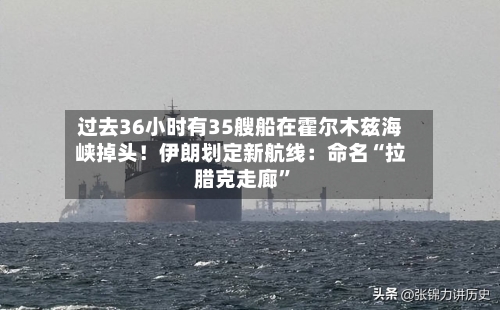 过去36小时有35艘船在霍尔木兹海峡掉头！伊朗划定新航线：命名“拉腊克走廊	”-第2张图片