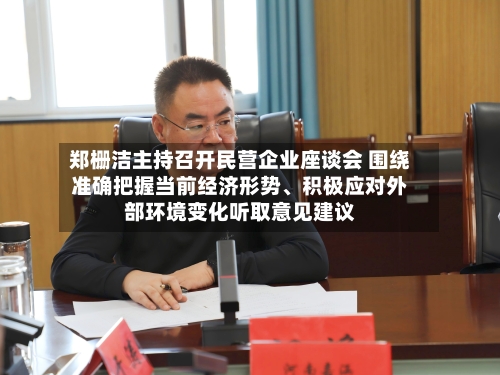 郑栅洁主持召开民营企业座谈会 围绕准确把握当前经济形势、积极应对外部环境变化听取意见建议-第3张图片
