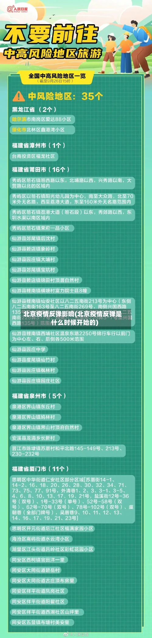 北京疫情反弹影响(北京疫情反弹是什么时候开始的)