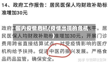国内疫情危机(疫情出现的危机)