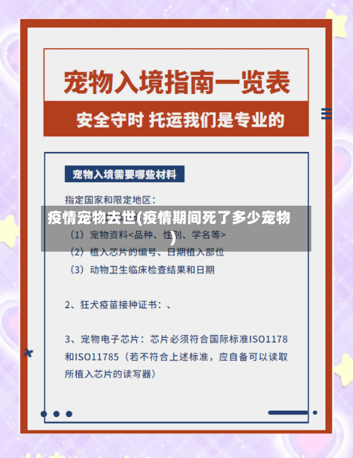 疫情宠物去世(疫情期间死了多少宠物)-第2张图片