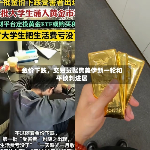 金价下跌，交易员聚焦美伊新一轮和平谈判进展-第2张图片