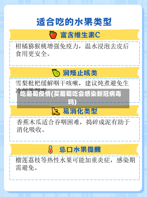 吃葡萄疫情(买葡萄吃会感染新冠病毒吗)