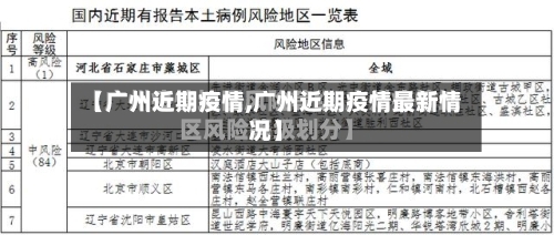 【广州近期疫情,广州近期疫情最新情况】
