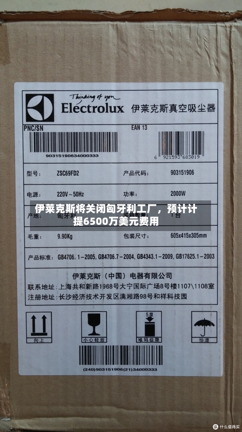 伊莱克斯将关闭匈牙利工厂，预计计提6500万美元费用-第2张图片