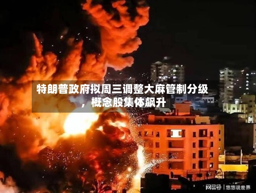 特朗普政府拟周三调整大麻管制分级，概念股集体飙升-第2张图片