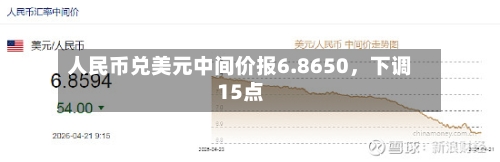 人民币兑美元中间价报6.8650，下调15点-第2张图片