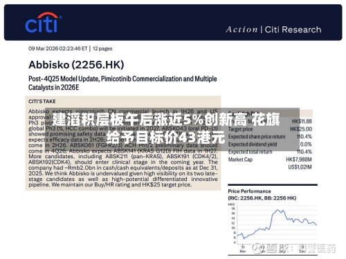 建滔积层板午后涨近5%创新高 花旗给予目标价43港元-第3张图片