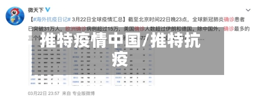 推特疫情中国/推特抗疫-第3张图片