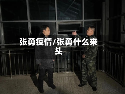 张勇疫情/张勇什么来头