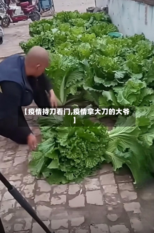 【疫情持刀看门,疫情拿大刀的大爷】