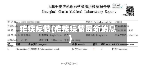 疟疾疫情(疟疾疫情最新消息)-第2张图片