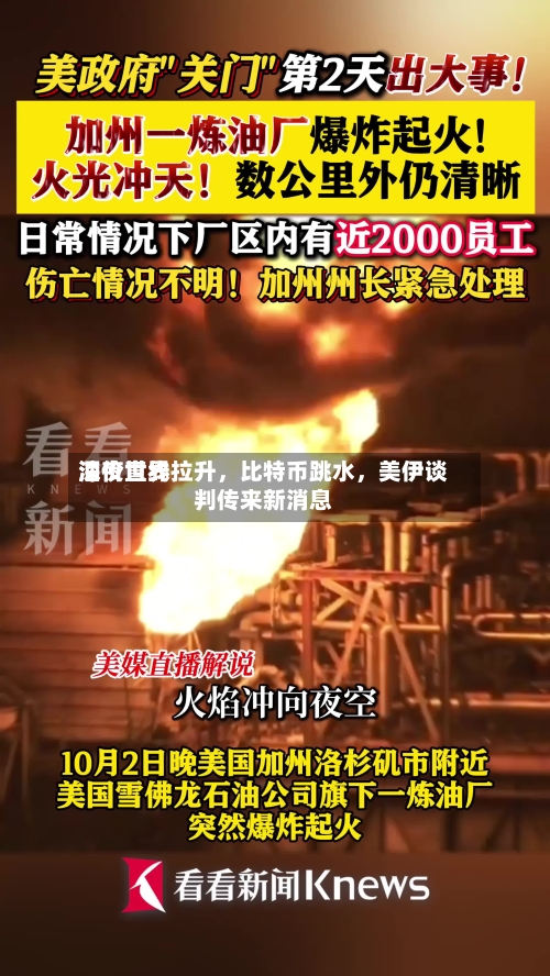 深夜世界油价直线拉升，比特币跳水，美伊谈判传来新消息-第3张图片