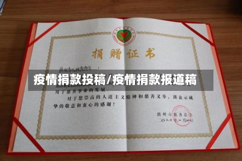 疫情捐款投稿/疫情捐款报道稿-第3张图片