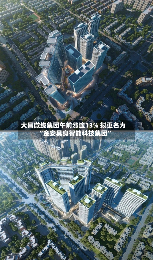 大昌微线集团午前涨逾13% 拟更名为“金安具身智能科技集团”-第3张图片