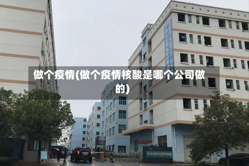 做个疫情(做个疫情核酸是哪个公司做的)