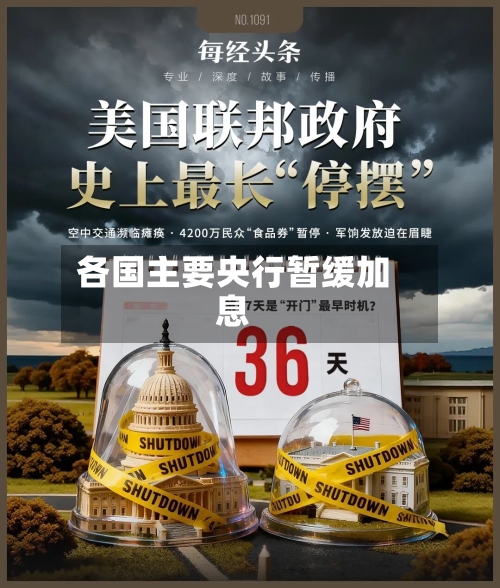 各国主要央行暂缓加息