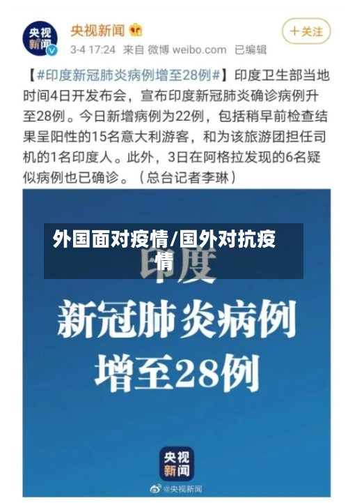 外国面对疫情/国外对抗疫情-第2张图片