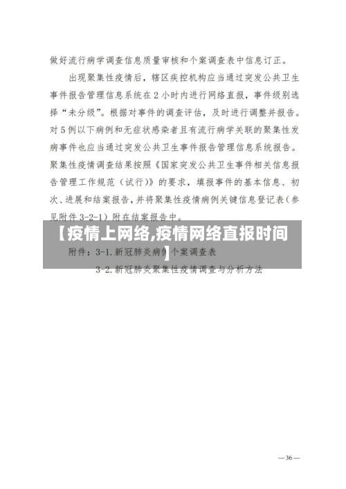 【疫情上网络,疫情网络直报时间】-第2张图片