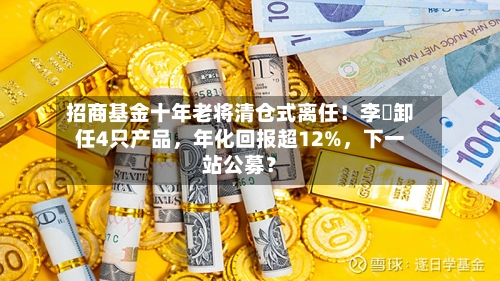 招商基金十年老将清仓式离任！李崟卸任4只产品，年化回报超12%，下一站公募？-第3张图片