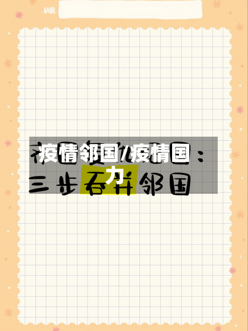 疫情邻国/疫情国力-第2张图片