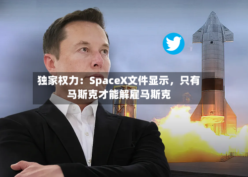 独家权力：SpaceX文件显示，只有马斯克才能解雇马斯克-第3张图片
