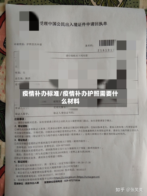 疫情补办标准/疫情补办护照需要什么材料-第3张图片