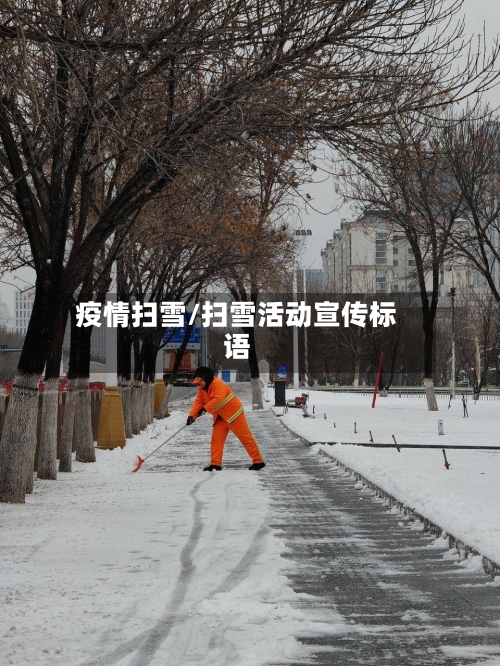 疫情扫雪/扫雪活动宣传标语-第2张图片
