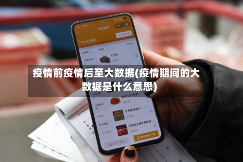 疫情前疫情后至大数据(疫情期间的大数据是什么意思)