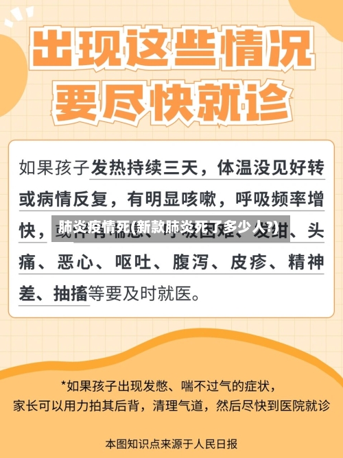 肺炎疫情死(新款肺炎死了多少人?)