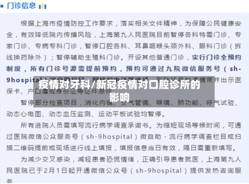 疫情对牙科/新冠疫情对口腔诊所的影响-第2张图片