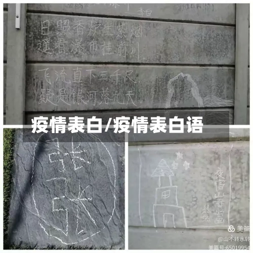 疫情表白/疫情表白语