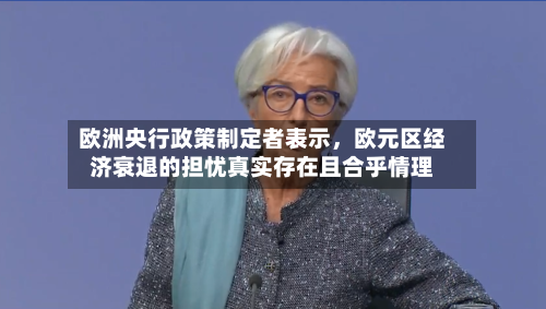 欧洲央行政策制定者表示，欧元区经济衰退的担忧真实存在且合乎情理