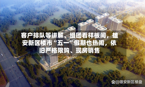 客户排队等讲解、组团看样板间，雄安新区楼市“五一”假期也热闹，依旧严格限购	、现房销售-第2张图片